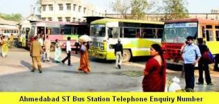 Ahmedabad ST Bus Station Telephone Enquiry Number - Depot Information Contact No Details