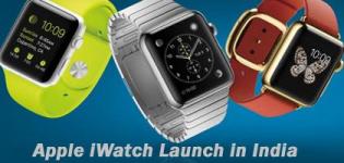 Apple iWatch Launched in India with Heartbeat Sensor and Application - Price - Photos