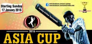 Asia Cup 2016 Cricket in Sydney - Teams - Match Schedule - Venue and Date Details