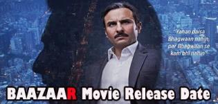 BAAZAAR Hindi Movie 2018 - Release Date and Star Cast Crew Details