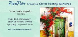 Canvas Painting Workshop 2019 in Vadodara - Unique and Creative Learning Seminar