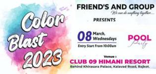 Color Blast 2023 Holi Pool Party at Himani Resort by Friend’s and Group