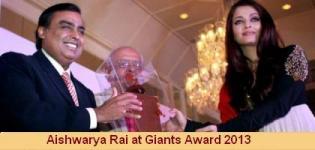 Aishwarya Rai Bachchan at Giants International Awards 2013 Ceremony