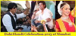 Dahi Handi Mumbai 2013 Celebration by Bollywood Super Stars