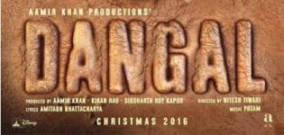 Dangal Hindi Movie 2016 Release Date with Cast Crew & Review