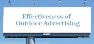 Effectiveness of Outdoor Advertising - Outdoor Billboard Advertising Effectiveness