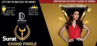 Galaxy Queen and Galaxy King Grand Finale 2019 in Surat with Bollywood Actress Malaika Arora