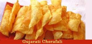 Gujarati Chorafali - Gujarati Chorafali Chutney Making Details