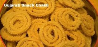 Gujarati Food Chakli - List of Murukku Types and Making Details