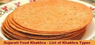 Gujarati Food Khakhra - List of Khakhra Types and Benefits of Khakhra Dish