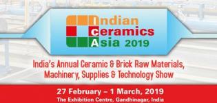 Indian Ceramics Asia 2019 in Gandhinagar at The Exhibition Center