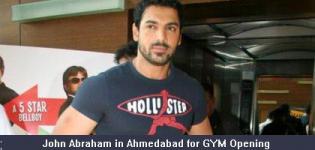John Abraham in Ahmedabad for GYM Opening Latest Photos