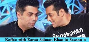 Koffee with Karan Salman Khan in Season 4
