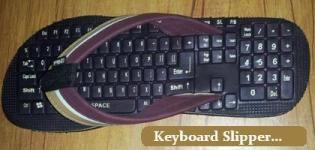 Latest Keyboard Designs Slippers - Creative Designer Slipper for Men and Ladies