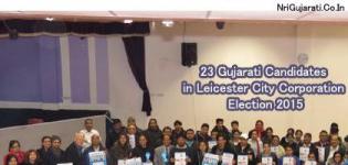 Leicester City Corporation Election 2015 - 23 Gujarati Candidates are Chosen for Election