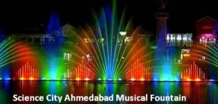 Science City Ahmedabad Musical Fountain Timings Details