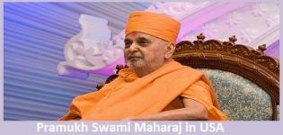 Pramukh Swami Maharaj in USA for New Jersey Swaminarayan Temple Inauguration