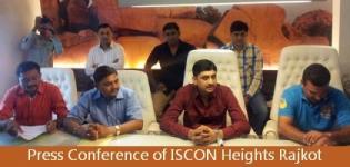 Press Conference of ISCON Heights Rajkot