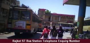 Rajkot ST Bus Station Telephone Enquiry Number - Depot Information Contact No Details