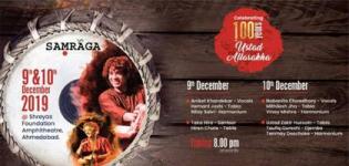 SAMRAGA presents Ustad Zakir Hussain in Ahmedabad on 9th & 10th December