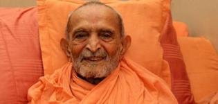 Shree Kothari Swami Harjivandas Ji of Rajkot Swaminarayan Gurukul Died on 23 August 2014
