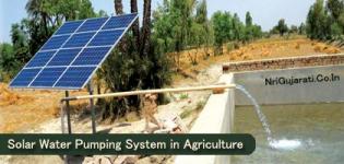 Solar Water Pumping System in Agriculture - Advantages & Benefits