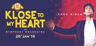 Sonu Nigam Live Concert 2016 in Ahmedabad - Klose To My Heart on 26th January at AES Ground
