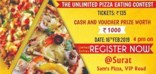 Unlimited Pizza Eating Contest 2019 in Surat - Competition Details