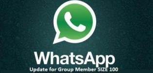Whatsapp Messenger to Increase Group Limit from 50 Members to 100 Members - Nov 2014 News