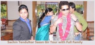 World Famous Indian Cricketer in Sasan Gir Gujarat Tour with Full Family