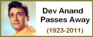 Dev Anand Passes Away