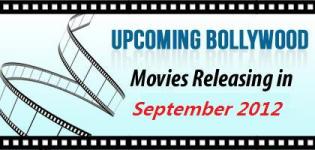 List of New Bollywood Hindi Movies Releasing in September 2012