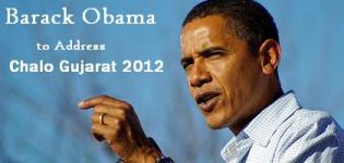 US President Barack Obama will address Gujaratis at Chalo Gujarat 2012