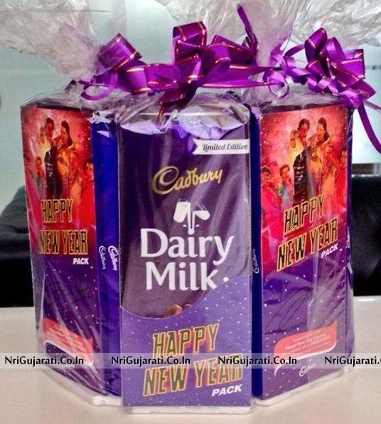 Cadbury Dairy Milk Diwali Gift Chocolate HAPPY NEW YEAR ...