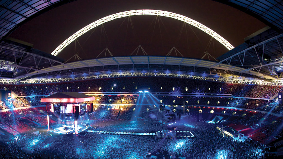 Events and Exhibition at Wembley Stadium LONDON UK