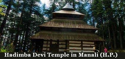 Hadimba Devi Temple Manali Himachal Pradesh - History Photos Images ...