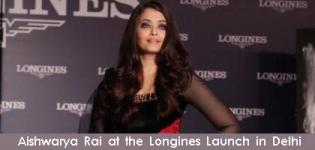 Aishwarya Rai Bachchan at the Longines Launch in Delhi