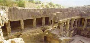 Baba Pyare Caves in Junagadh Gujarat - Buddhist Caves History Information and Photos