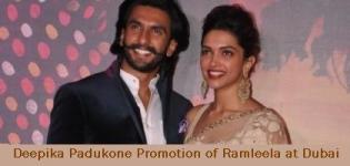 Deepika Padukone Promotion of Ramleela at Dubai