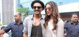 Deepika Padukone and Ranveer Singh Promotes Bajirao Mastani Movie 2015 - Latest Photos