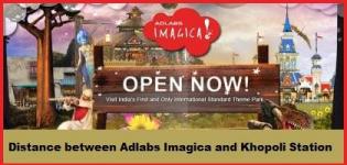 Distance between Adlabs Imagica and Khopoli Station
