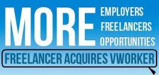 Freelancer.com Acquires vWorker! - Big News for FREELANCERS and IT Companies