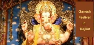 Ganesh Chaturthi in Rajkot - Ganpati Festival Decoration Images on Ganesh Utsav in Rajkot