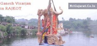 Ganesh Visarjan in Rajkot - Ganpati Visarjan Rajkot Images Recent News Live Photos