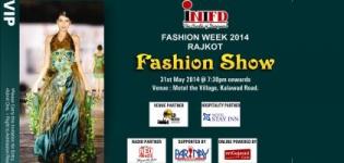 INIFD Rajkot Fashion Show 2014 on 31st May at Motel The Village