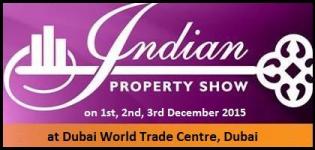 Indian Property Show Dubai at Dubai World Trade Centre from 1 to 3 December 2015