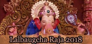 Lal Baugcha Raja Ganesh Utsav 2018 - Ganesh Chaturthi Festival at Mumbai