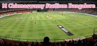 M Chinnaswamy Stadium VIVO IPL 2017 Match Schedule - Royal Challengers Bangalore Home Ground