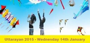 Makar Sankranti Festival 2015 - Uttarayan Festival in Gujarat 2015 Dates