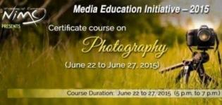 NIMC Presents Media Education Initiative 2015 at Ahmedabad from 22 to 27 June 2015